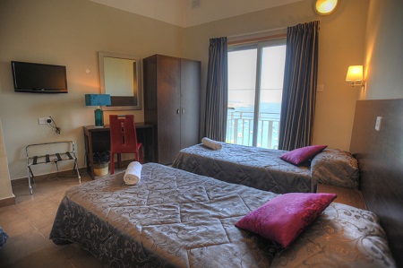 Отели Мальты - номер в 3-звездочной гостинице в Слиме